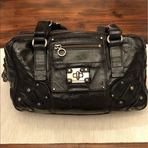 Juicy Couture Paten Leather Satchel Handbag